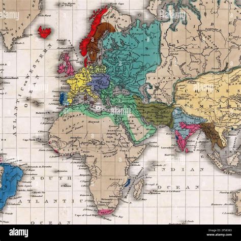napoleon world map.